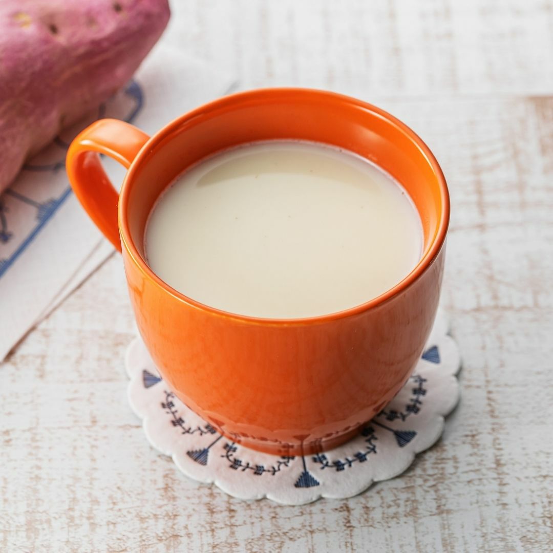 さつまいもラテ｜おいも、なる。｜道の駅くるくるなると公式通販